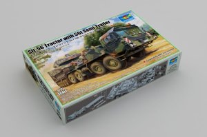 Trumpeter 07196 - 1:72 SLT-56 Tractor with 56t Semi Trailer