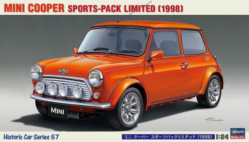 Go to product Hasegawa HC57 21157 - 1:24 Mini Cooper Sports-Pack Limited 1998