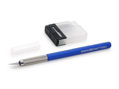 Go to product Tamiya 69943 - Crafts knife, blue handle