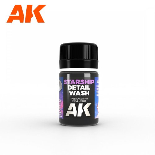Go to product AK Interactive 636 - Starship Detail Wash 35 ml