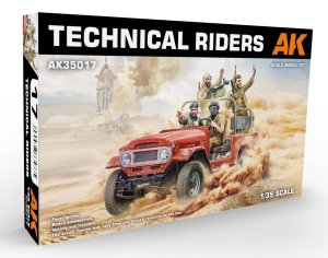 AK Interactive 35017 - 1:35 Technical Riders
