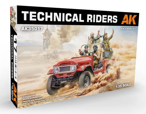 Go to product AK Interactive 35017 - 1:35 Technical Riders