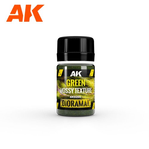 Go to product AK Interactive 8260 - Green Mossy Texture 35 ml