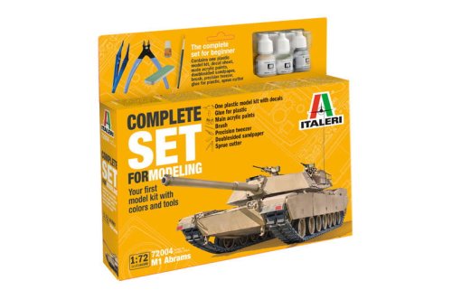 Go to product Italeri 72004 - 1:72 M1A1 Abrams Complete Set