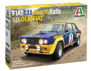 Italeri 3667 - 1:24 FIAT 131 Abarth Rally Olio Fiat