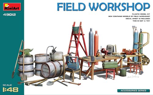 Go to product Miniart 49012 - 1:48 Field Workshop