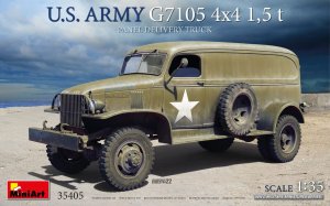Miniart 35405 - 1:35 U.S. Army Truck G7105 4x4 1,5t Panel Delivery Truck