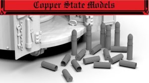 Copper State Models CSM A35031 Fahrpanzer Gruson Shells