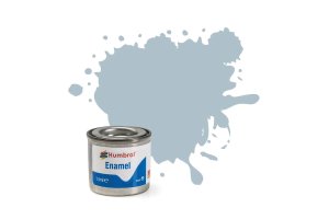 HUMBROL 27003 - Enamel paint metal cote Polished Steel 14 ml