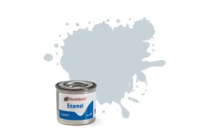HUMBROL 27002 - Enamel paint metal cote Polished Aluminium 14 ml