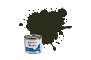 HUMBROL 053 - Enamel paint metallic Gun Metal 14 ml