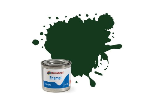Go to product HUMBROL 003 - Enamel paint gloss Brunswick Green 14 ml