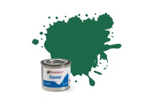 HUMBROL 030 - Enamel paint matt Dark Green 14 ml
