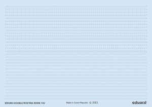 Eduard ER32002 - 1:32 Double riveting rows