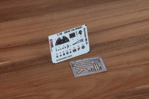 Go to product Eduard 3DL48136 - 1:48 Hurricane Mk.IIc Space 3D Decals + PE
