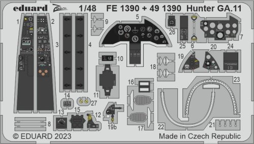 Go to product Eduard FE1390 - 1:48 Hunter GA.11