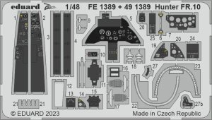 Eduard FE1389 - 1:48 Hunter FR.10