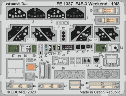 Go to product Eduard FE1387 - 1:48 F4F-3 Weekend