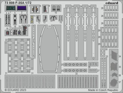 Go to product Eduard 73808 - 1:72 F-35A