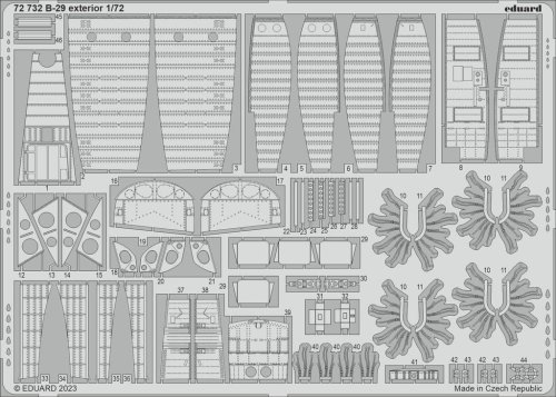 Go to product Eduard 72732 - 1:72 B-29 exterior
