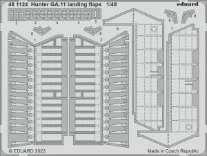 Eduard 481124 - 1:48 Hunter GA.11 landing flaps