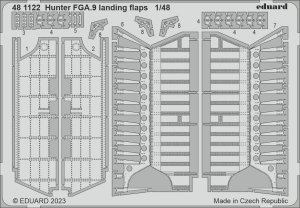 Eduard 481122 - 1:48 Hunter FGA.9 landing flaps