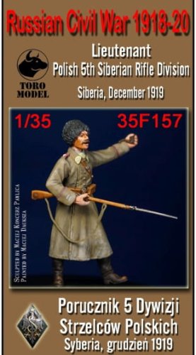 Go to product Toro Model 35F157 - 1:35 Wojna Domowa w Rosji 1918-20 - Porucznik 5 Dywizji Strzelców Polskich