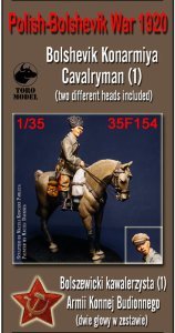 Toro Model 35F154 - 1:35 Wojna Polsko-Bolszewicka 1920 - Bolszewicki kawalerzysta Armii Konnej Budionnego