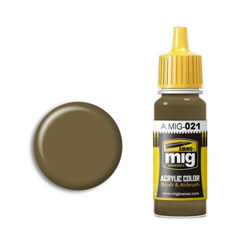 Go to product AMMO MIG 021 - 7K Russian Tan - acrylic paint 17ml