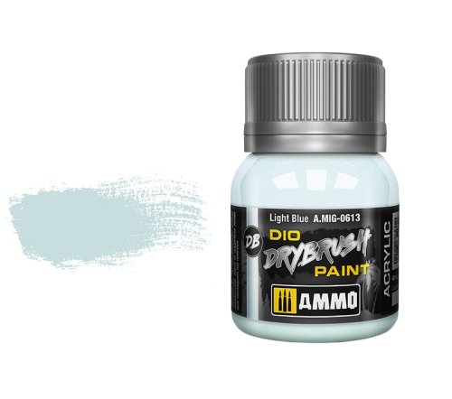 Go to product AMMO MIG 0613 - Dio Drybrush Light Blue 40 ml.