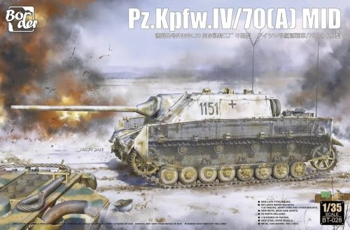 Go to product Border BT028 - 1:35 Pz.Kpfw IV /70(A) Mid