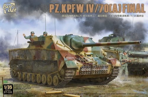 Go to product Border BT026 - 1:35 Pz.Kpfw IV /70(A) Last