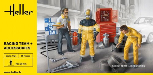 Go to product Heller 82750 - 1:24 Racing Team + Accessories