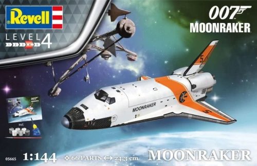 Go to product Revell 05665 - 1:144 Space Shuttle James Bond 007 Moonraker model set