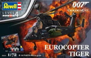 Revell 05654 - 1:72 Eurocopter Tiger James Bond 007 GoldenEye model set