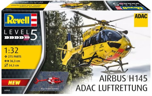 Go to product Revell 04969 - 1:32 Airbus H145 ADAC/REGA