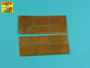 Aber 48054 - 1:48 Photoetched sideskirts for Jagdtiger Sd.Kfz. 186