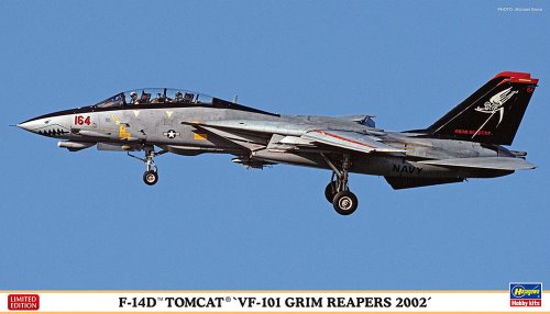 Go to product Hasegawa 02444 - 1:72 F-14D Tomcat VF-101 Grim Reapers 2002
