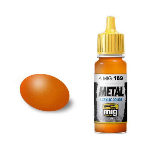 Go to product AMMO MIG 189 - Metallic Orange 17ml