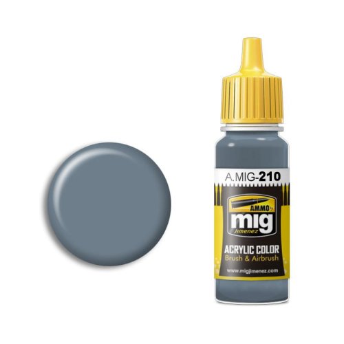 Go to product AMMO MIG 210 - Fs 35237 Gray Blue - acrylic paint 17ml