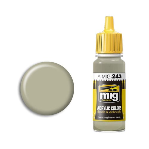 Go to product AMMO MIG 243 - Sky Type S (BS 210) - acrylic paint 17ml