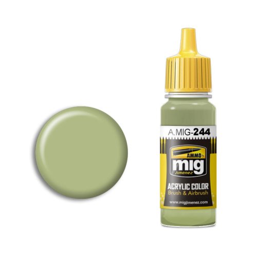 Go to product AMMO MIG 244 - Duck Egg Green (BS 216) - acrylic paint 17ml