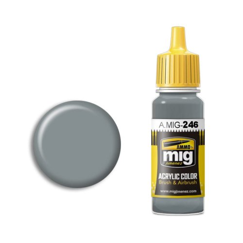 Go to product AMMO MIG 246 - Medium Sea Grey (BS 637) - acrylic paint 17ml