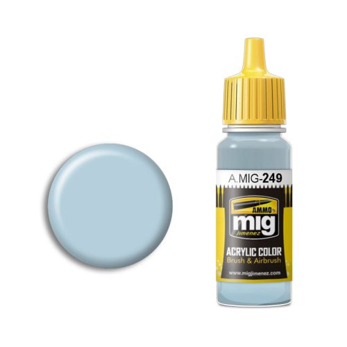 Go to product AMMO MIG 249 - Light Blue - acrylic paint, 17ml bottle