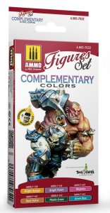 AMMO MIG 7032 - Complementary Colors - Figures Set 6 x 17 ml