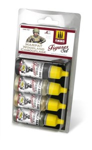 Ammo Mig 7047 - Zestaw farb Marpat Woodland Camouflage Figures Set