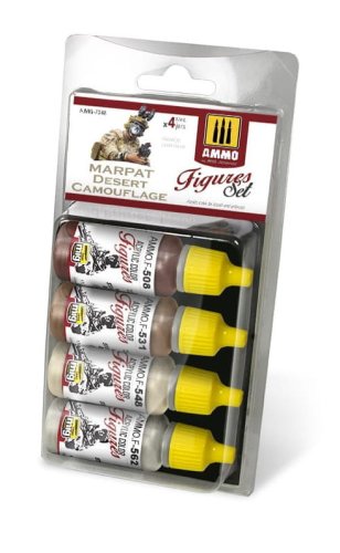 Go to product Ammo Mig 7048 - Zestaw farb Marpat Desert Camouflage Figures Set