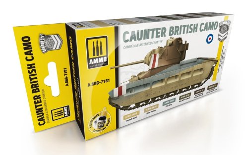 Go to product AMMO MIG 7181 - Paint set for painting Caunter British Camo