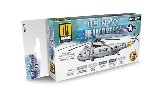 Go to product Ammo Mig 7250 - Zestaw farb US Navy Helicopters