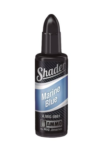 Go to product AMMO MIG 0861 - Marine Blue Shader 10 ml